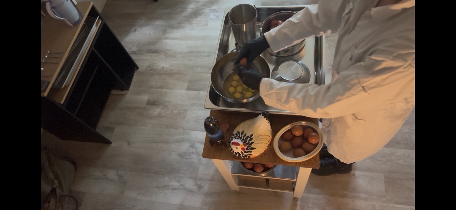 DIYClarify Eggsperiment preparation